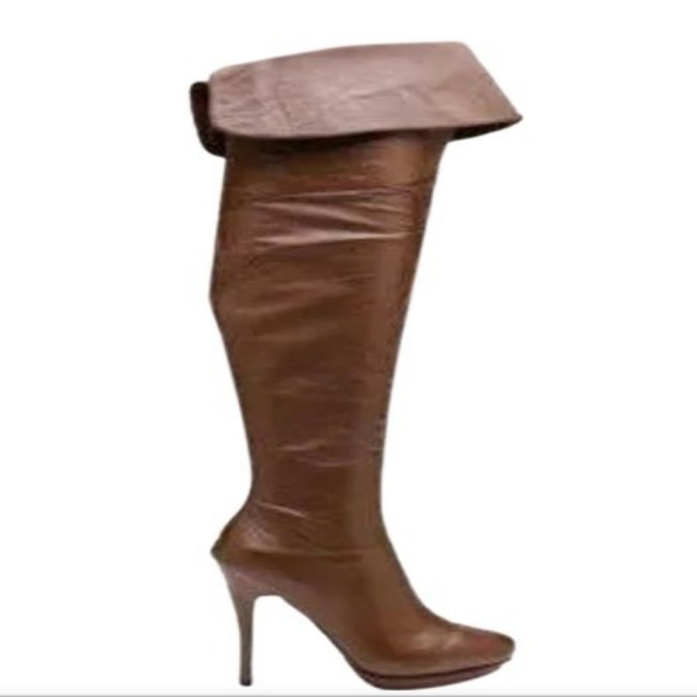 Charles Jourdan Blossom Over-the-Knee Boot Size 8M - Picture 4 of 5